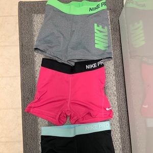 Nike Pro shorts size medium.